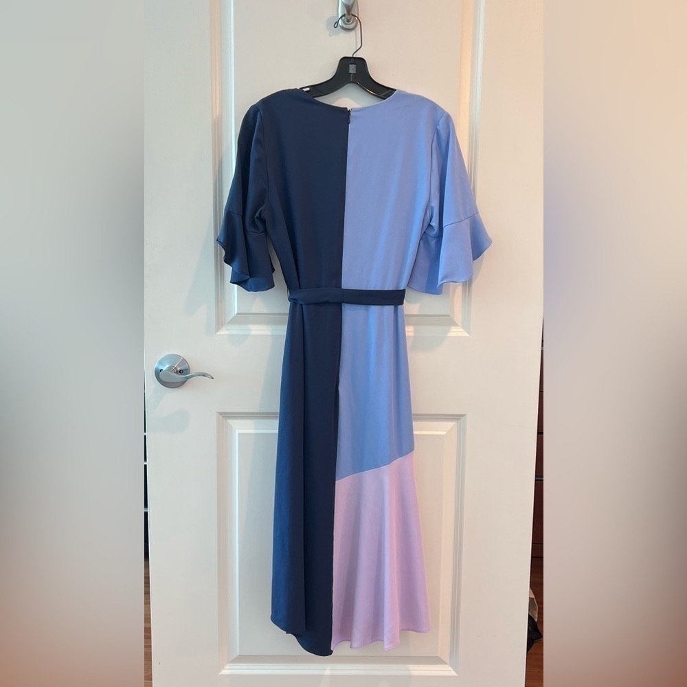 Anthropologie Hutch Colorblock Faux Wrap
Midi Dress - Picture 8 of 16